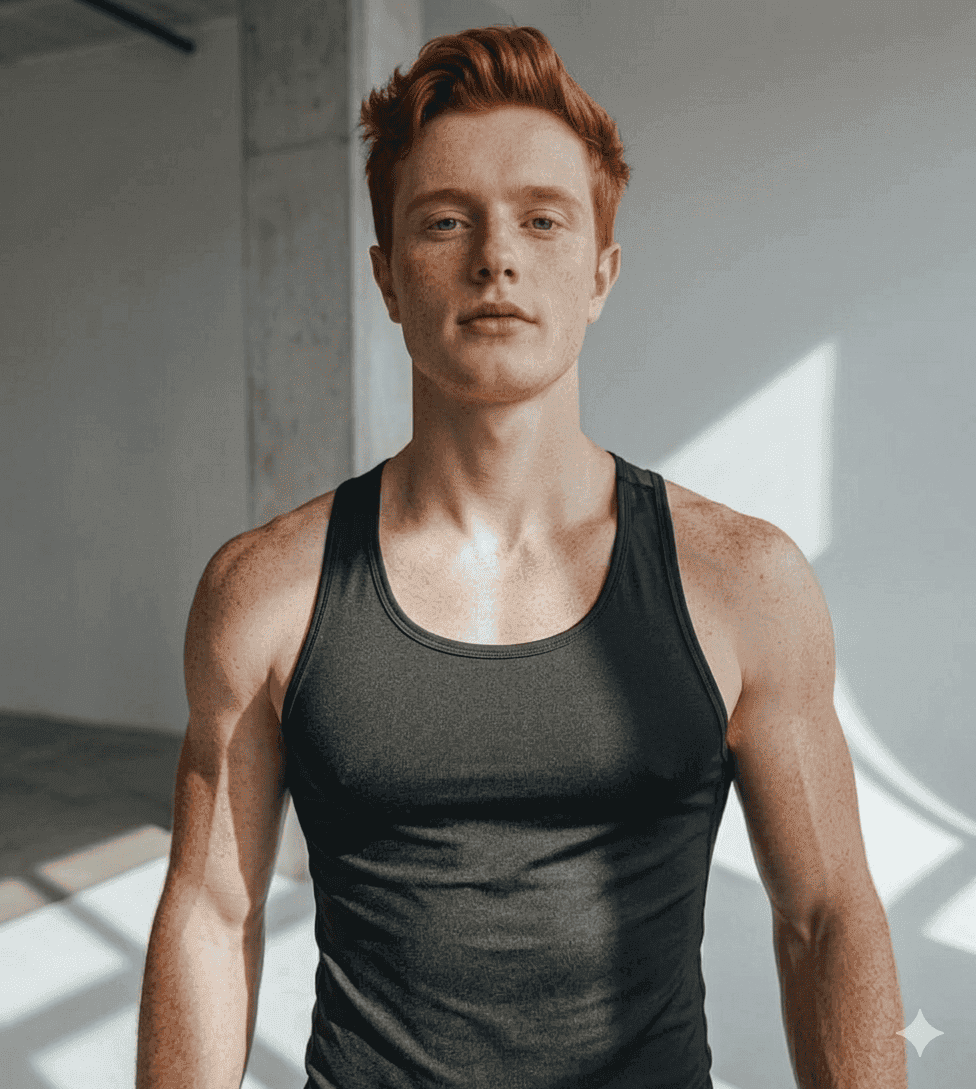 Black Tank Top view 3