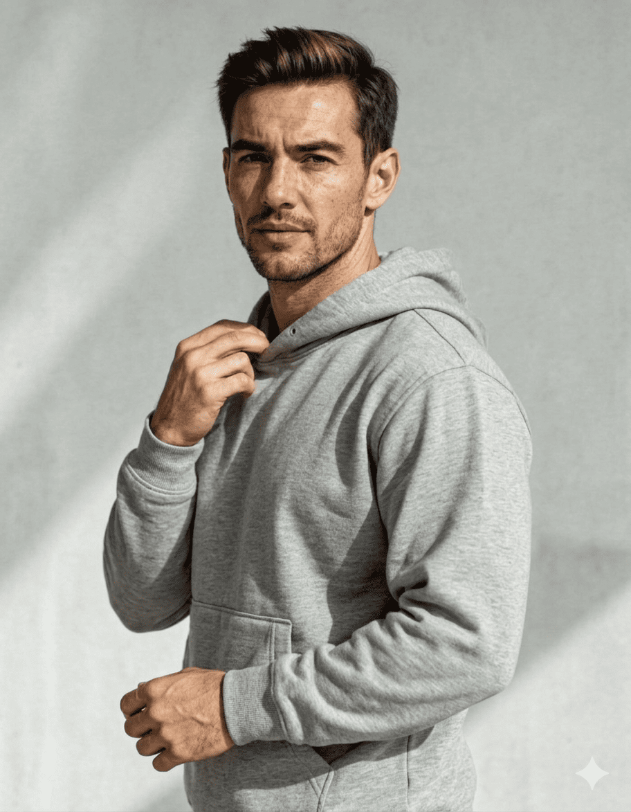 Gray Hoodie view 4