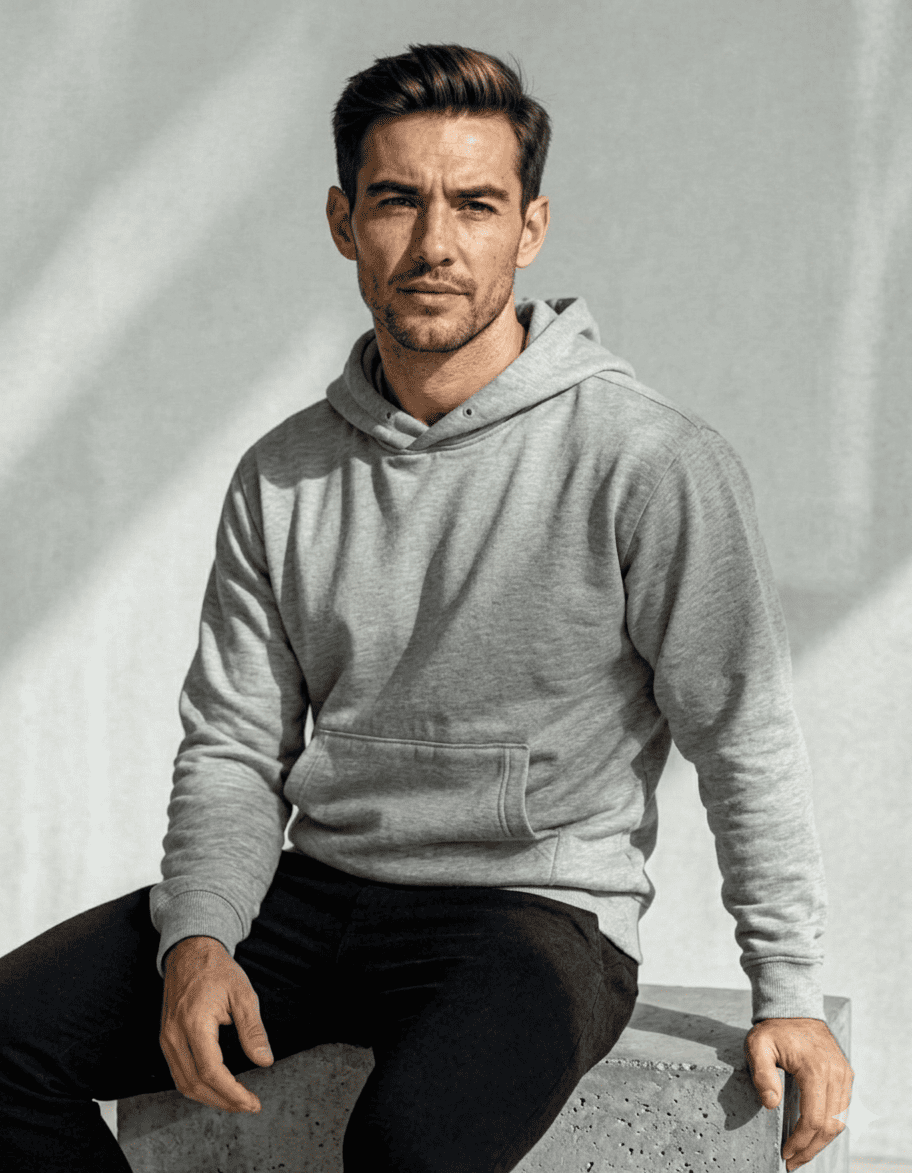 Gray Hoodie view 2