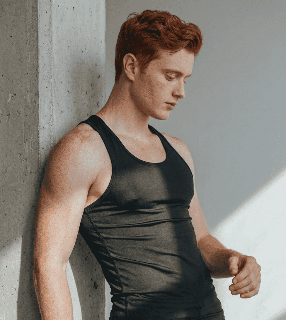 Black Tank Top view 2