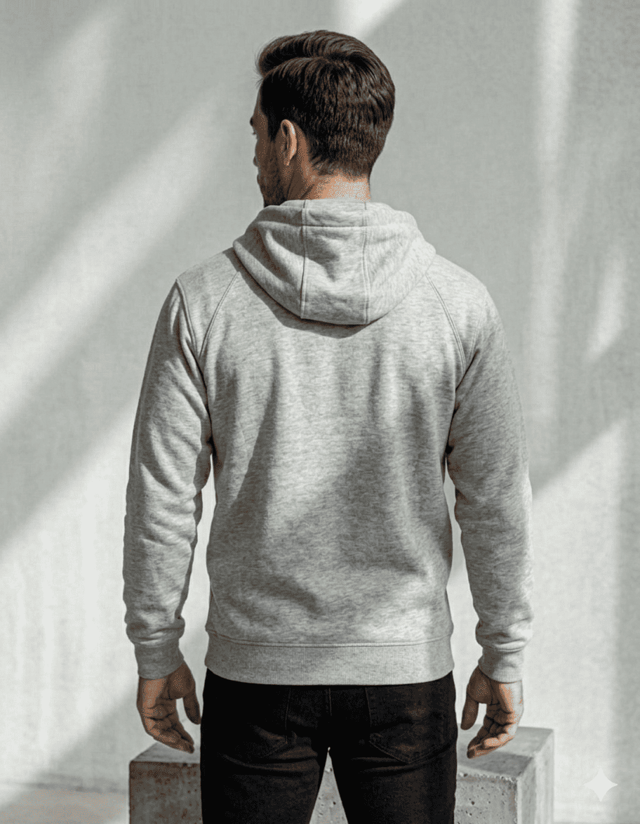 Gray Hoodie view 3